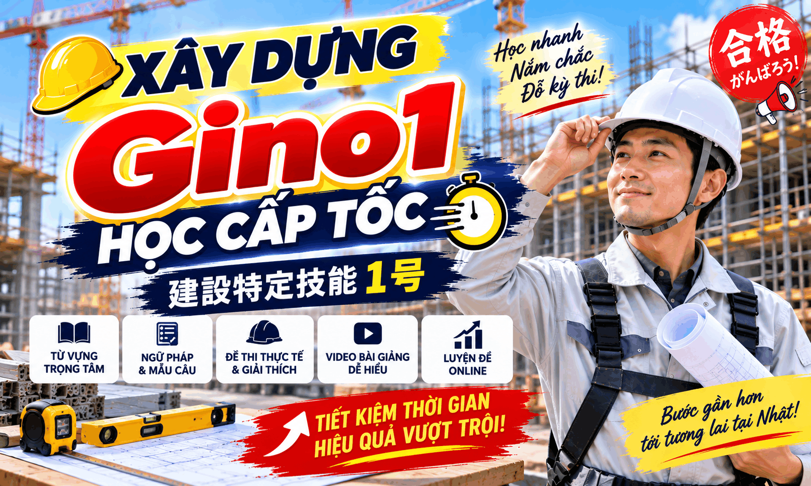 Xây dựng Gino1 - Nhóm 3 - Học Cấp tốc
