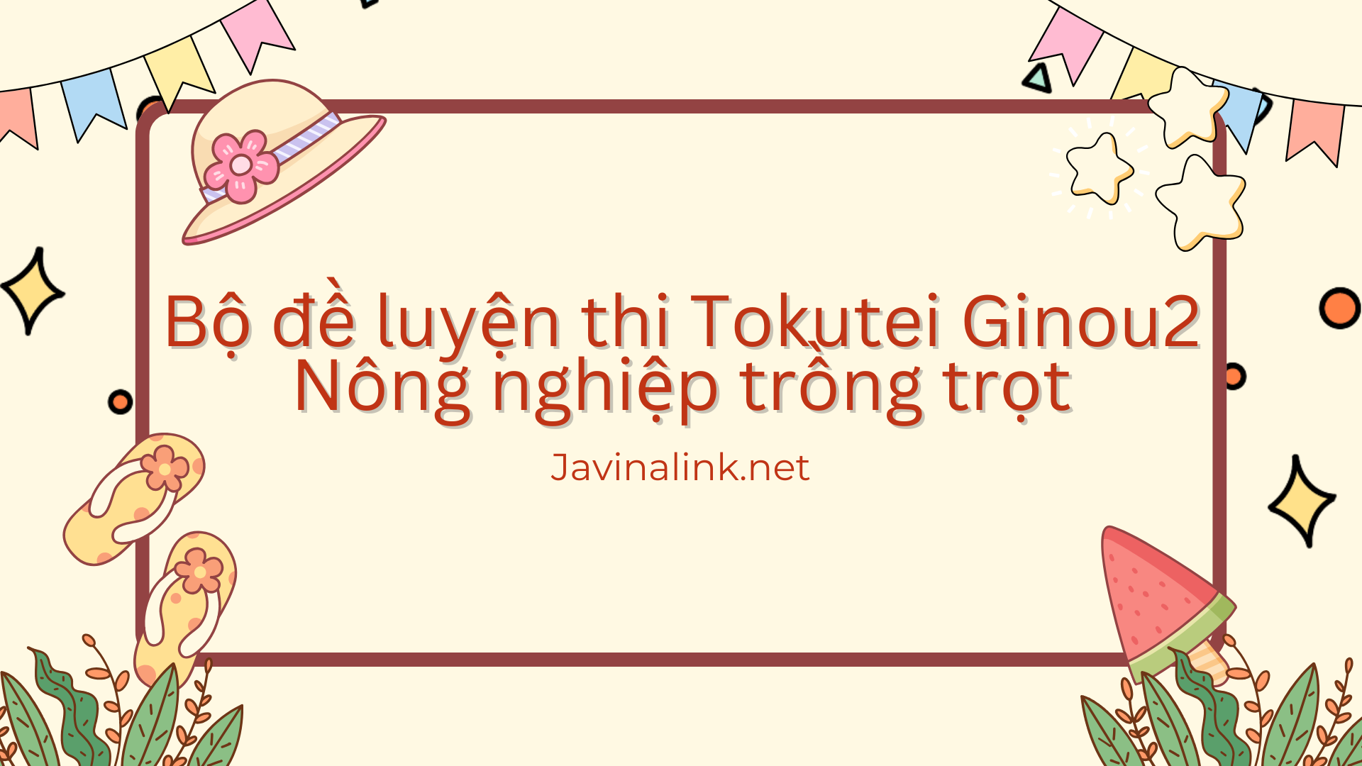 Đề thi thử NNTT gino 2